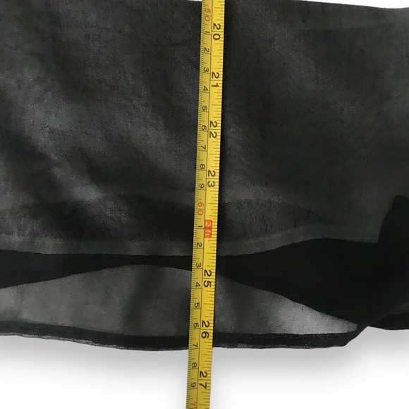 Cleo Sleeveless Two-Layer Pink/Light Black Blouse - Picture 6 of 10